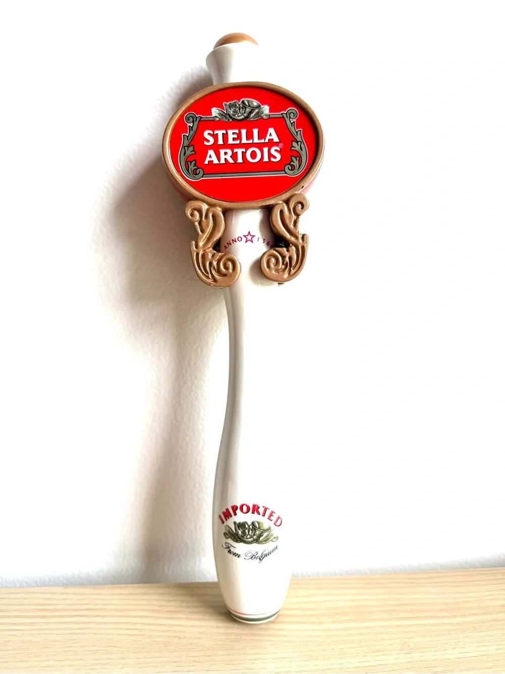 Stella Artois Vintage Craft Beer Bar Tap Handle 11.5